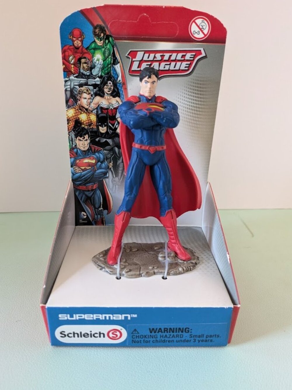 Schleich Justice League Superman 4" Action Figure DC Comics Justice League NIB